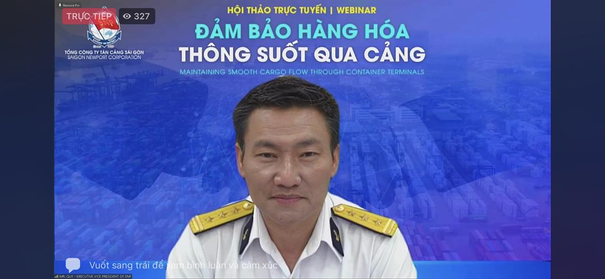 Ông Bùi Văn Quỳ - Phó Tổng Giám đốc TCSG phát biểu khai mạc hội thảo