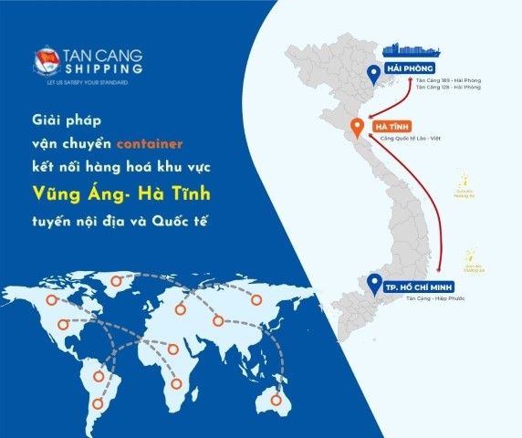 Giai pháp kết nối hàng hóa Lào - Thái Lan - Vũng Áng Hà Tĩnh